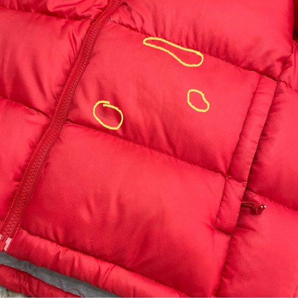 Marmot Goose Down Red Puffer Jacket Coat - Picture 9 of 15
